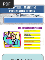 Collection and Presentation of Datafinal