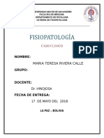 Desequilibrio ácido base y cor pulmonale crónico