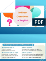 Direct and Indirect Questions