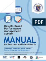 2018 RPMS Manual For Teachers and School Heads - May28,2018 Update