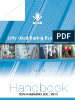 Handbook Lifts Used During Evacuation 2013 PDF