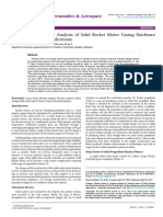 Design and Structural Analysis of Solid Rocket Motor Casing Hardwareused in Aerospace Applications 2168 9792 1000166 PDF