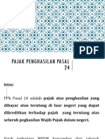 Pajak Penghasilan Pasal 24