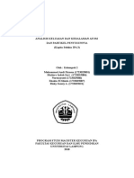 Revisi Analisis Keluasan Dan Kedalaman Kelompok 2