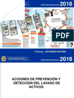 Acciones de Prevención y Detección Del Lavado de Activos