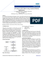 .Speed and Direction Control of DC Motor Using Android Mobile Application PDF