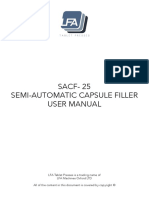 SACF 25 Manual