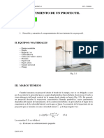 2017-Ii Experiencia - Nº05 - Movimiento de Un Proyectil PDF