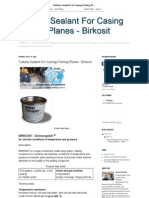 Turbine Sealant For Parting Planes - Birkosit