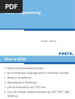 REXX Programming: Arsalan-Meenal