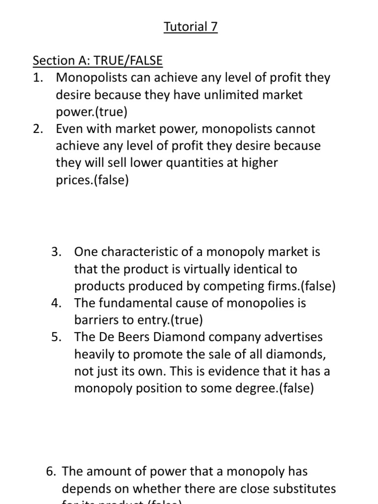Monopoly Market Insights | PDF | Market Power | Monopoly