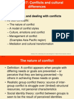 Chapter 17 Conflict and Cultural Different