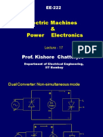 Electric Machines & Power Electronics: Prof. Kishore Chatterjee