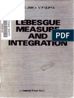 P. K Jain, V. P. Gupta - Lebesgue Measure and Integration (1986, Wiley - Halsted Press) PDF