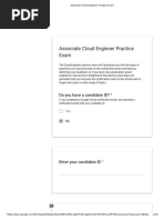 Associate Cloud Engineer Practice Exam