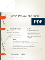 W3 Prinsip-Prinsip Etika Bisnis