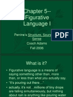 Chapter 5 - Figurative Language I: Perrine's Structure, Sound, and Sense Coach Adams Fall 2006