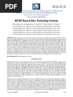 RFID Based Bus Ticketing System