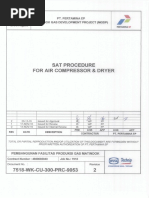 7518 WK Cu 300 PRC 9053 Sat Procedure Air Compressor Z& Dryer