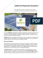 Rinnovabili.it Presenta Fingreen Specialista Del Risparmio Energetico in Trentino