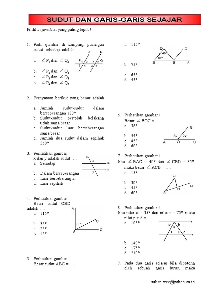 Kelas 07 Smp Mtk Siswa