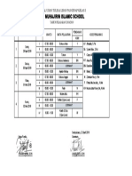 Jadwal PAS