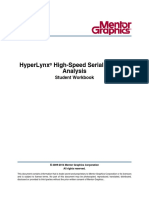 Hyperlynx High-Speed Serial Interface Analysis: Student Workbook