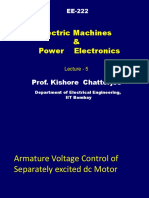 Electric Machines & Power Electronics: Prof. Kishore Chatterjee