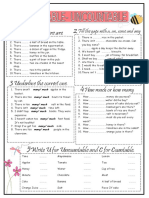 How much or many quantifiers