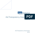 Aid Transparency Assessment