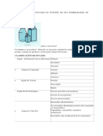 Clasificación de Envases en Funció