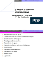 Tema 5 Contaminación de Las Aguas PDF