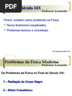 Física PPT - Física Moderna - Final do Século XIX