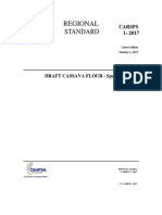 Draft Cassava Flour Standard