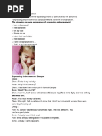 Expressing Embarrassment