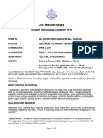 VA 18-14 Electrical Technician PDF