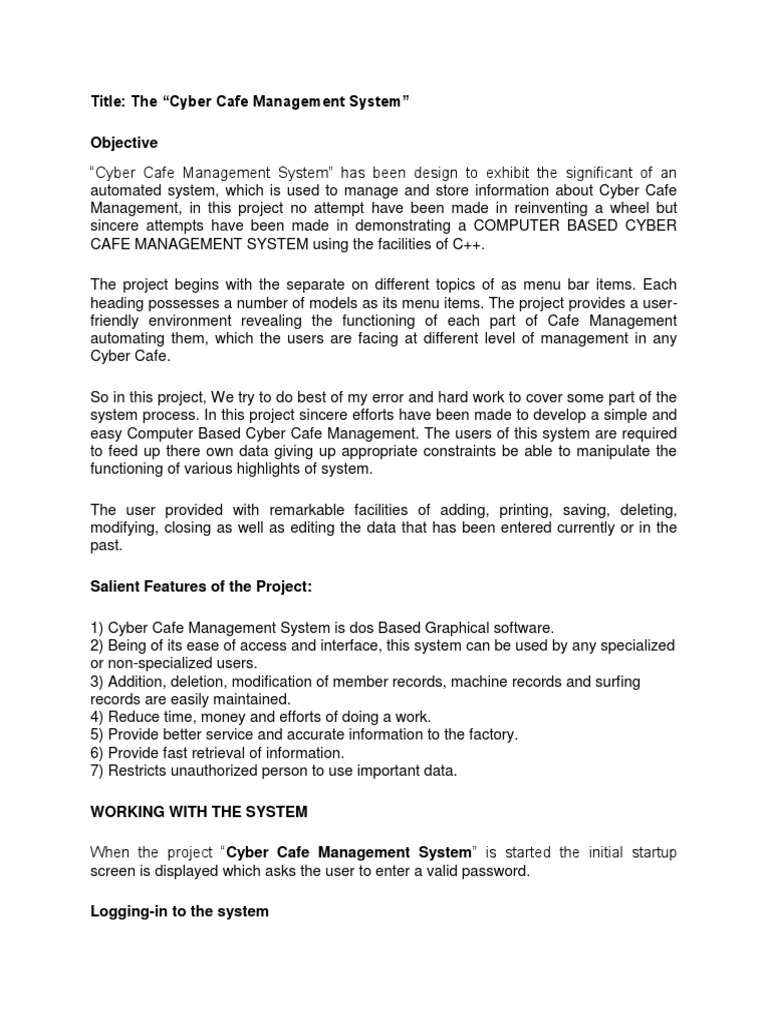 title-the-cyber-cafe-management-system-objective-pdf-login