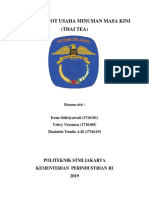 Analisis Swot Usaha Minuman Masa Kini