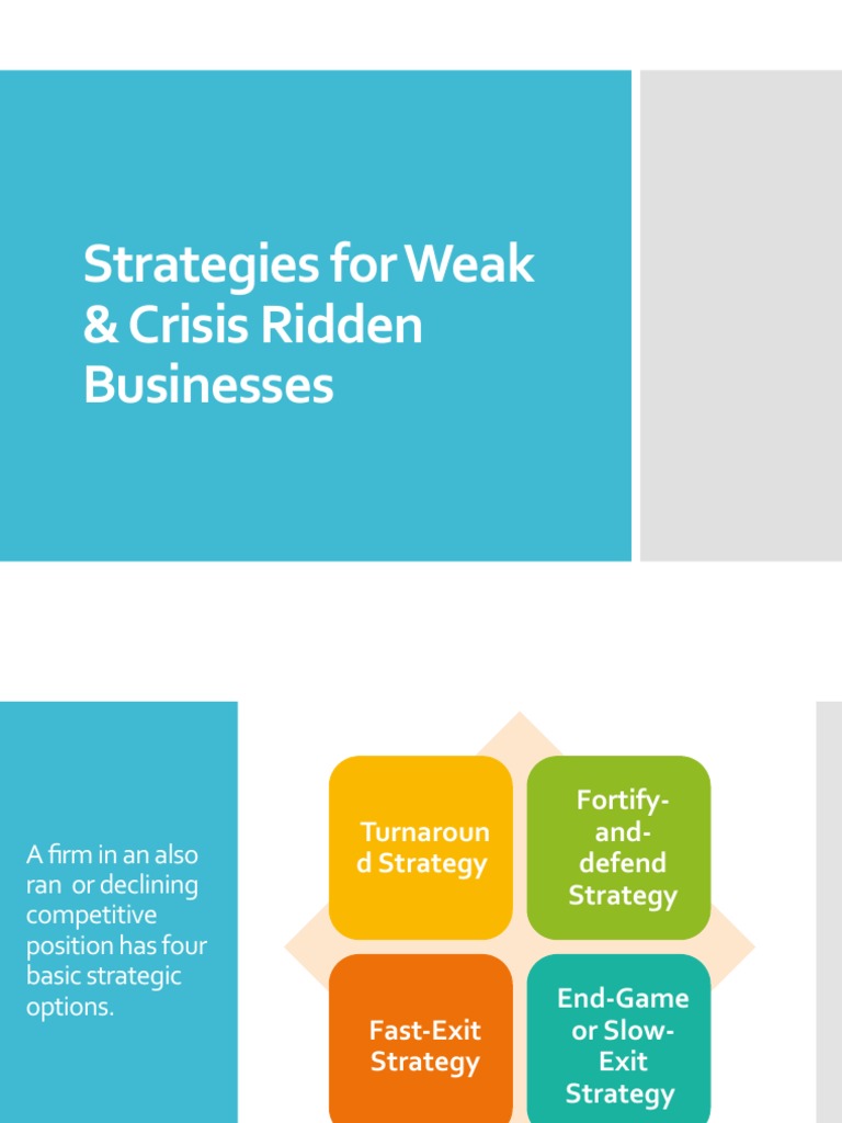 Strategies for Crisis-Ridden Businesses | PDF | Sales | Prices