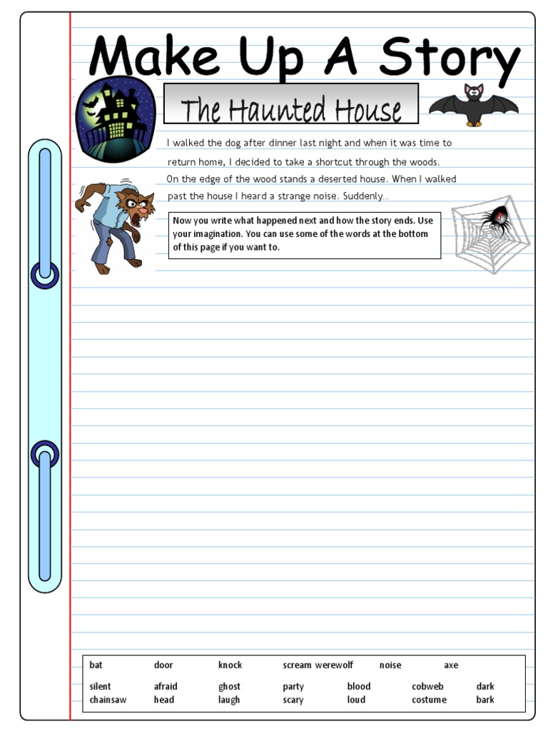 Create Your Own Haunted House Story | PDF