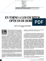 Iglesias Riopedre, Jose Luis - en Torno A Los Escritos Ópticos de Hobbes PDF