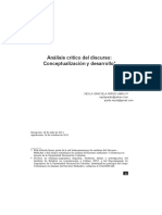 Análisis Crítico Del Discurso Análisis Crítico Del Discurso