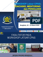 Bahan KE 1 Workshop Latsar CPNS Utk Coaching, Mentoring Dan Penguji Hari 2 PDF
