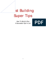 Best List Building Tips PDF