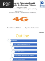 Department of Physics: Master of Science in Telecommunication Systems Engineering