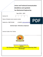 310255: Seminar and Technical Communication (Guidelines and Log Book) Third Year Mechanical Engineering