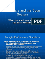 Science The Stars and The Solar System