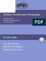 03 Struktur Kondisi Dan Perulangan