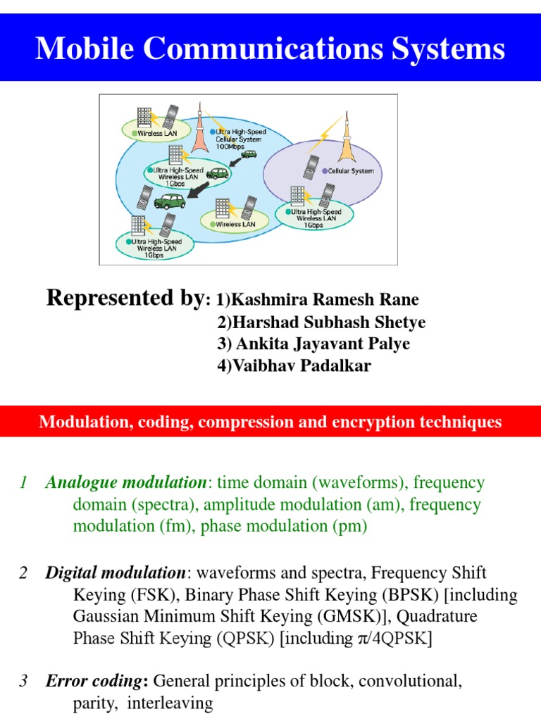 Mobile Communication System | PDF | Radio Propagation | Radio