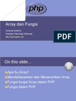 05 Array Dan Fungsi